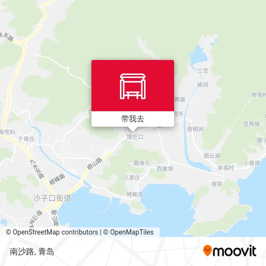 南沙路地图