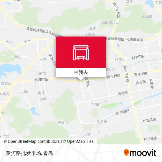 黄河路批发市场地图