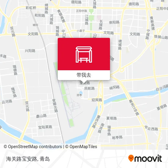 海关路宝安路地图