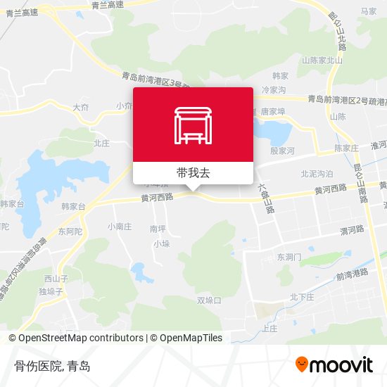 骨伤医院地图