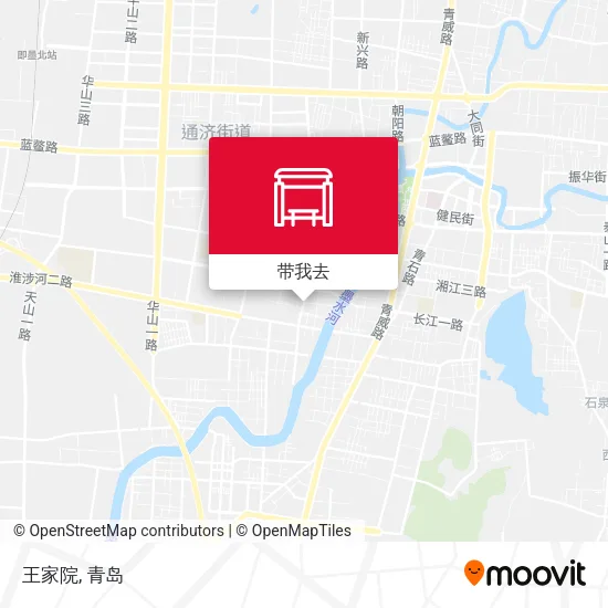 王家院地图