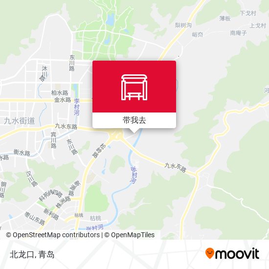 北龙口地图