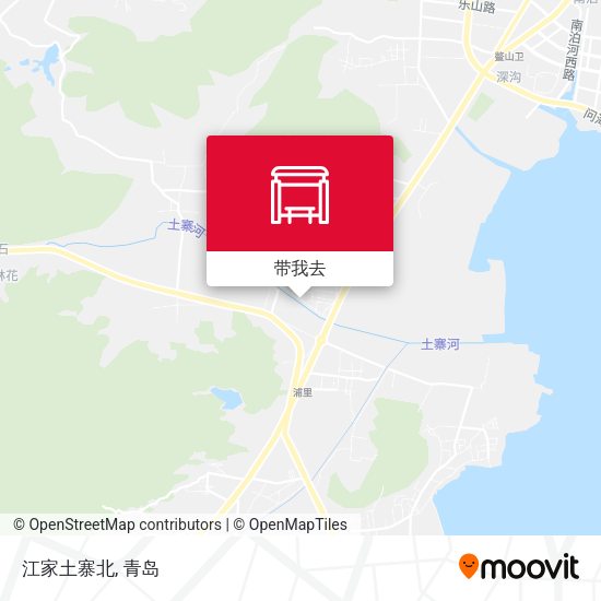江家土寨北地图