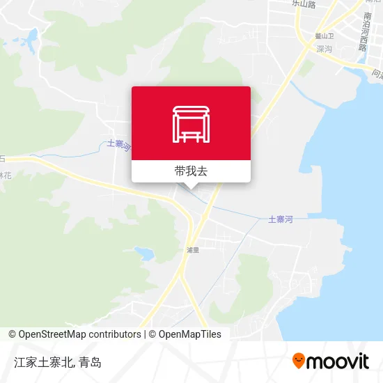 江家土寨北地图