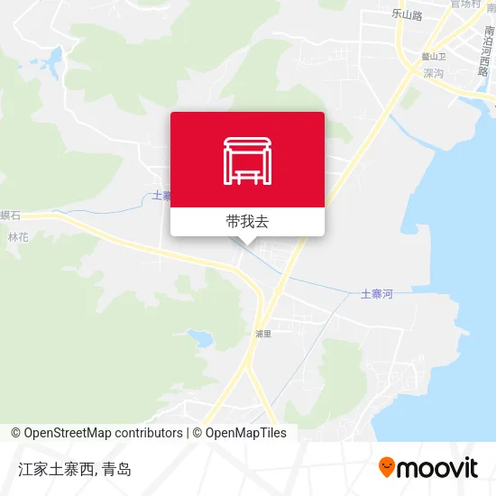江家土寨西地图