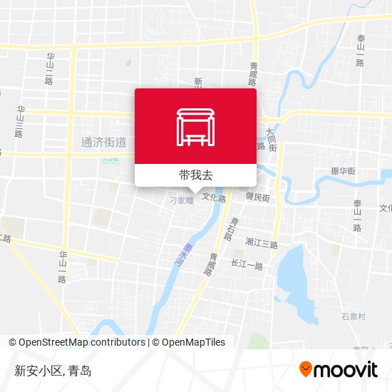 新安小区地图