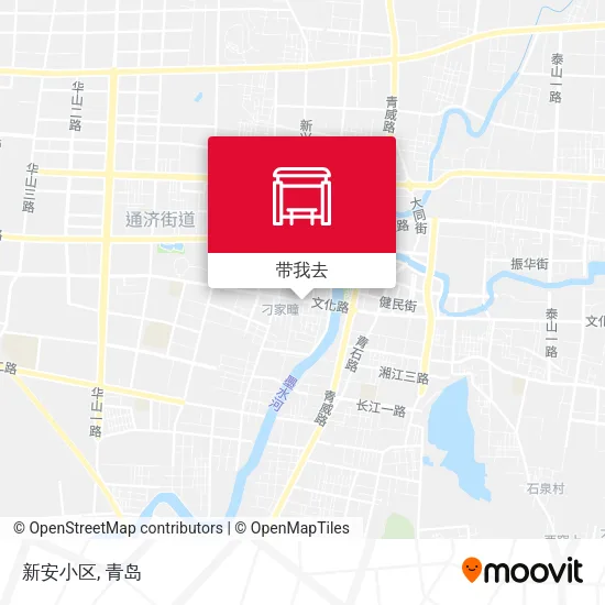 新安小区地图