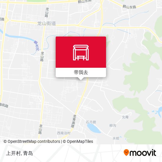 上开村地图