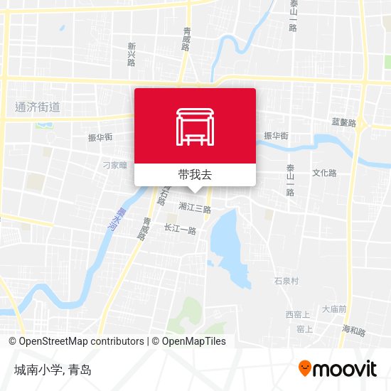 城南小学地图