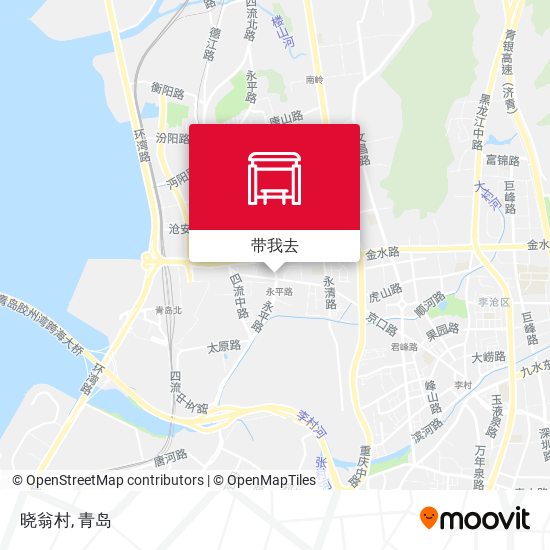 晓翁村地图
