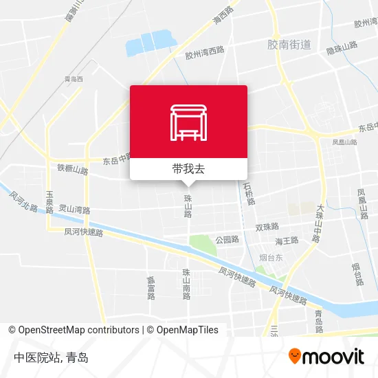 中医院站地图