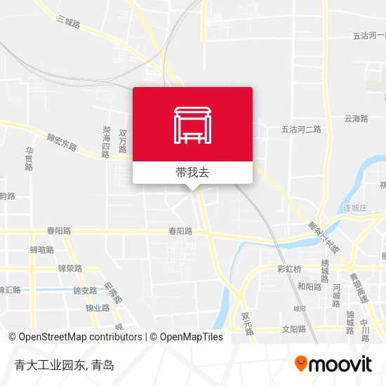 青大工业园东地图
