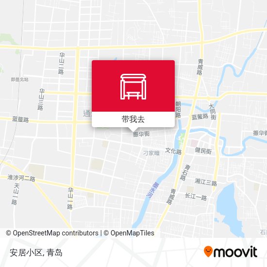 安居小区地图