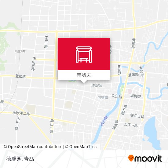 德馨园地图
