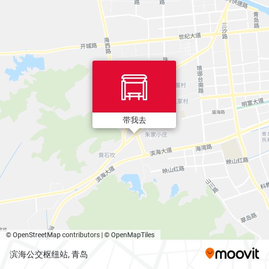滨海公交枢纽站地图