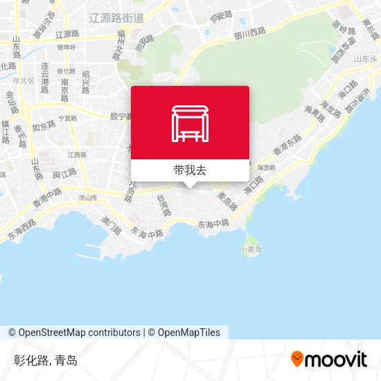 彰化路地图