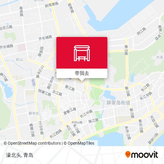 濠北头地图