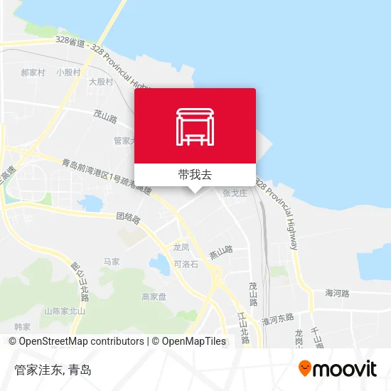 管家洼东地图