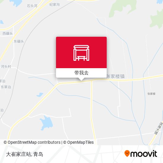 大崔家庄站地图