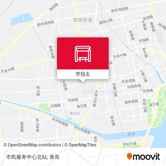 市民服务中心北站地图