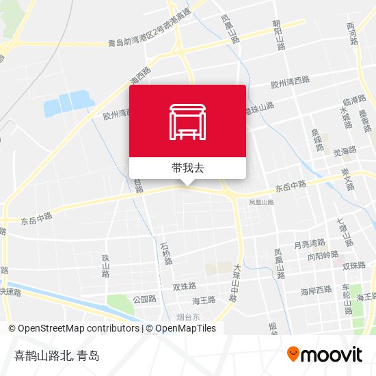喜鹊山路北地图