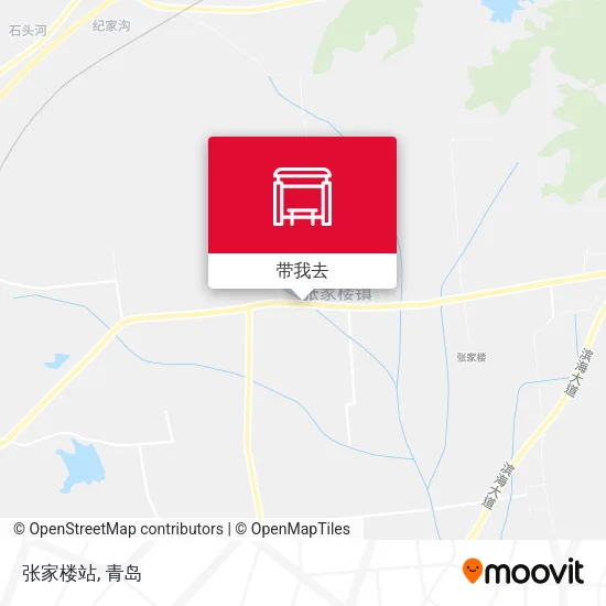 张家楼站地图