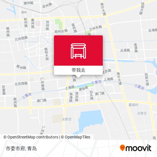 市委市府地图