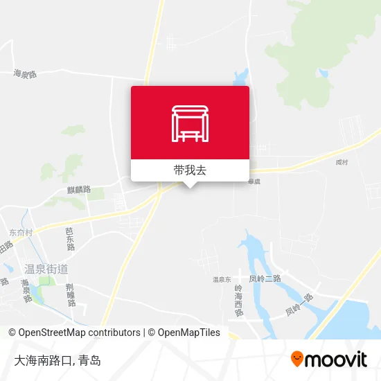 大海南路口地图