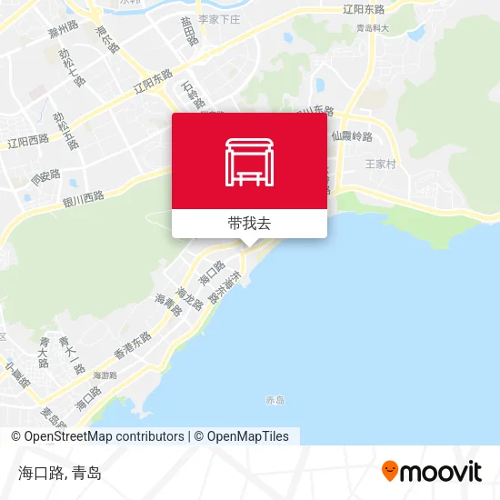海口路地图