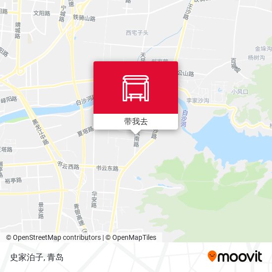 史家泊子地图