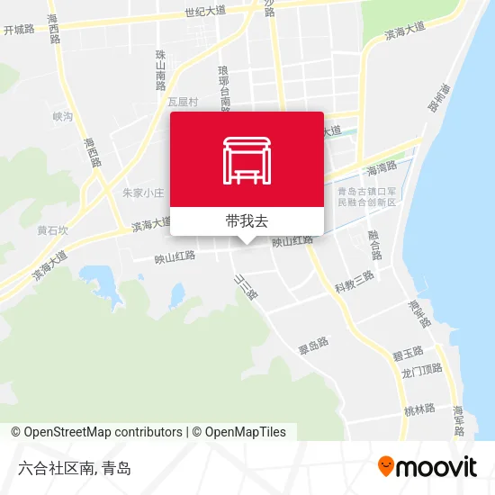 六合社区南地图