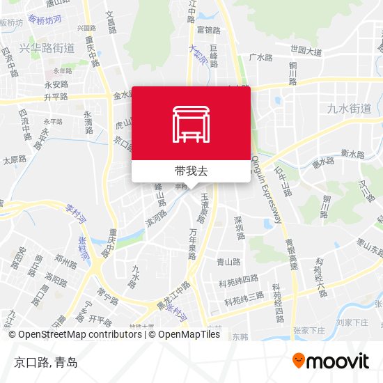 京口路地图