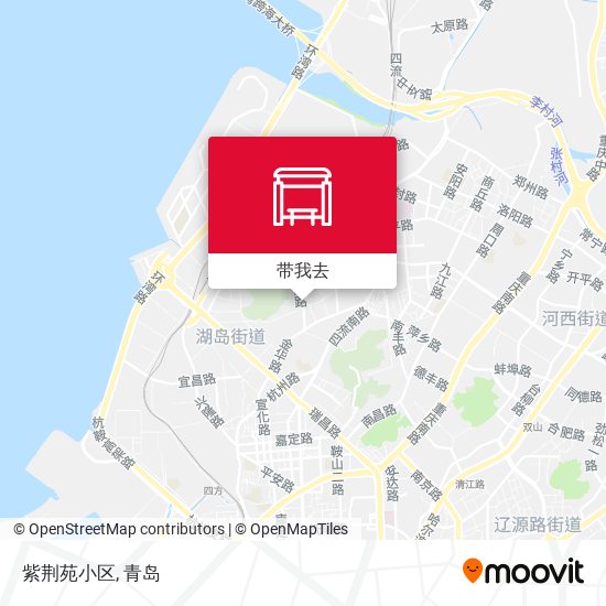 紫荆苑小区地图