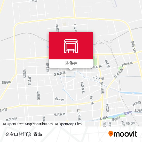 金友口腔门诊地图