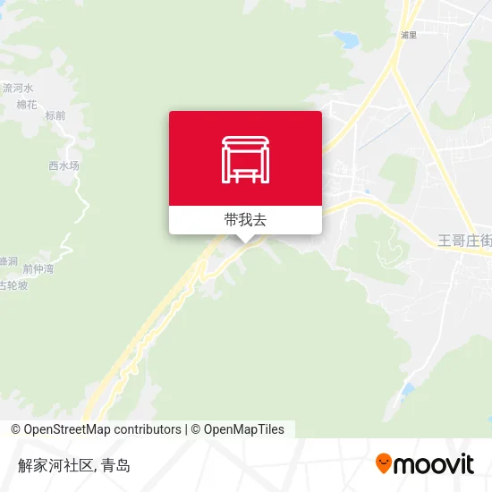解家河社区地图