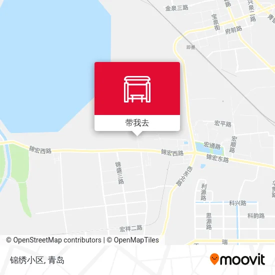 锦绣小区地图