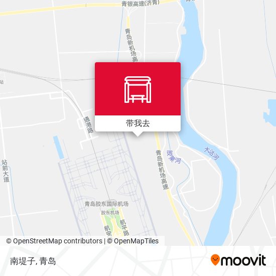 南堤子地图