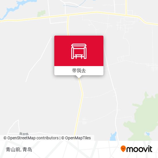 青山前地图