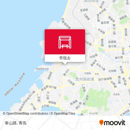 泰山路地图