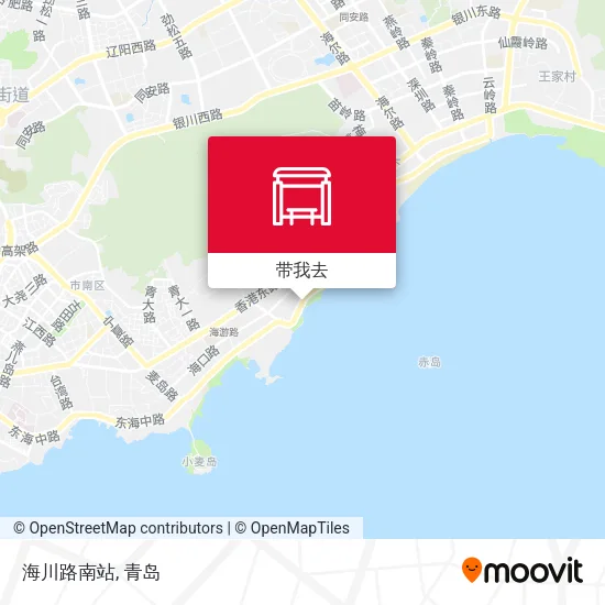 海川路南站地图