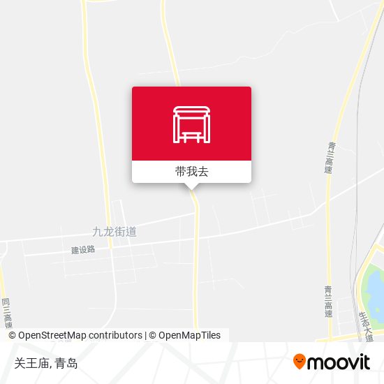 关王庙地图