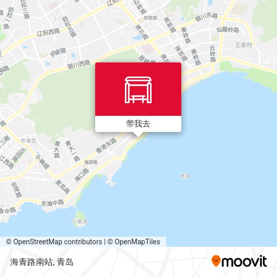 海青路南站地图
