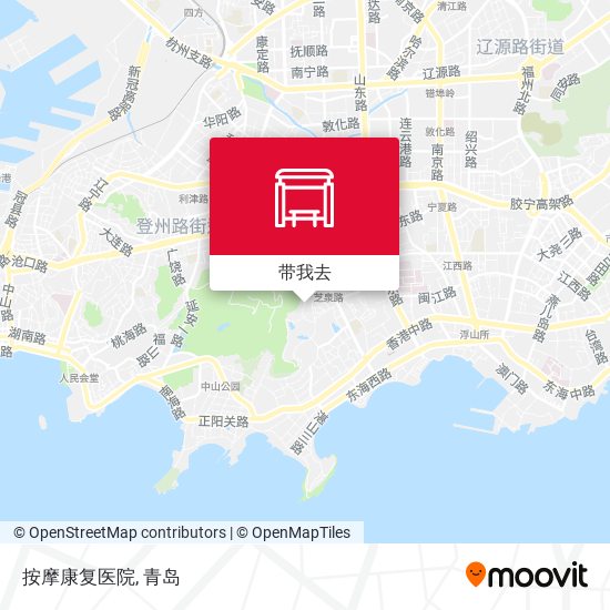 按摩康复医院地图