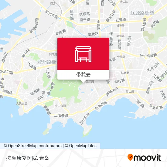 按摩康复医院地图