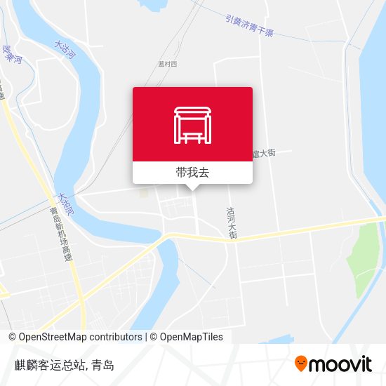 麒麟客运总站地图