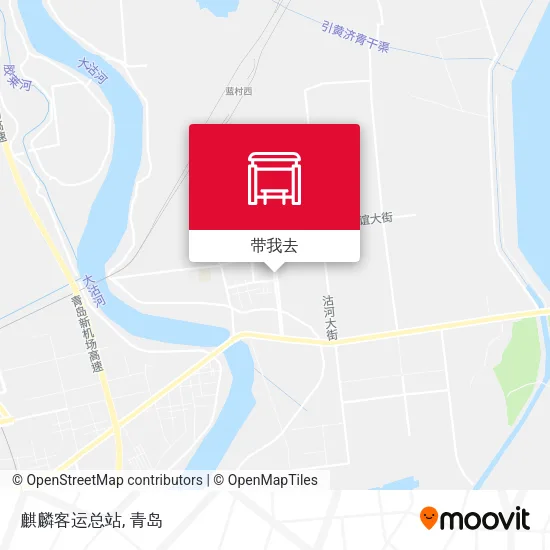 麒麟客运总站地图