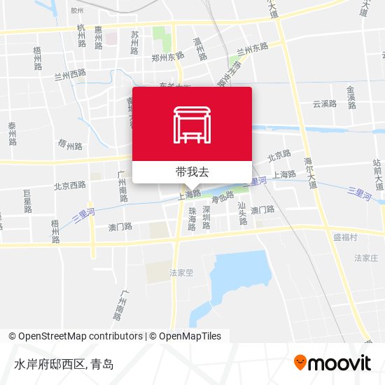 水岸府邸西区地图