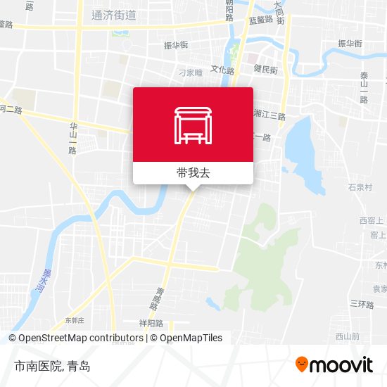 市南医院地图