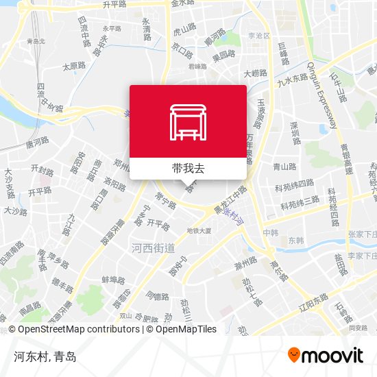 河东村地图