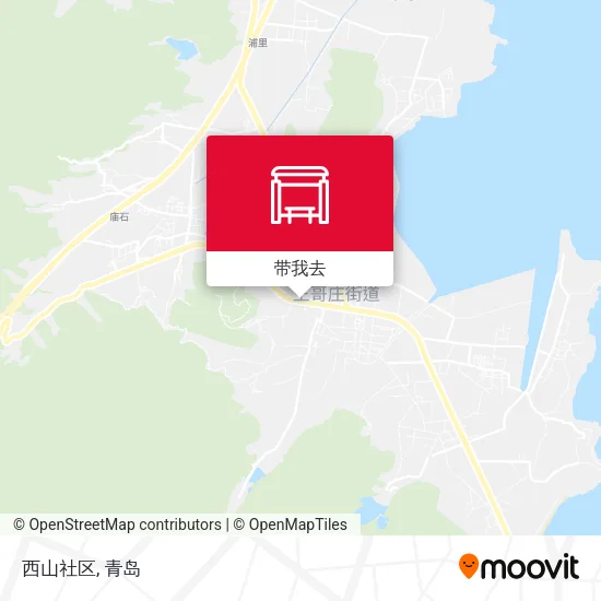西山社区地图